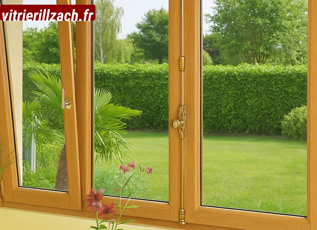 Installation de fenêtre en bois sur mesure Illzach
