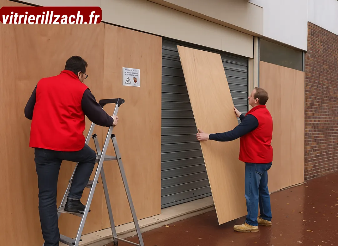Mise en sécurité fermeture provisoire Illzach